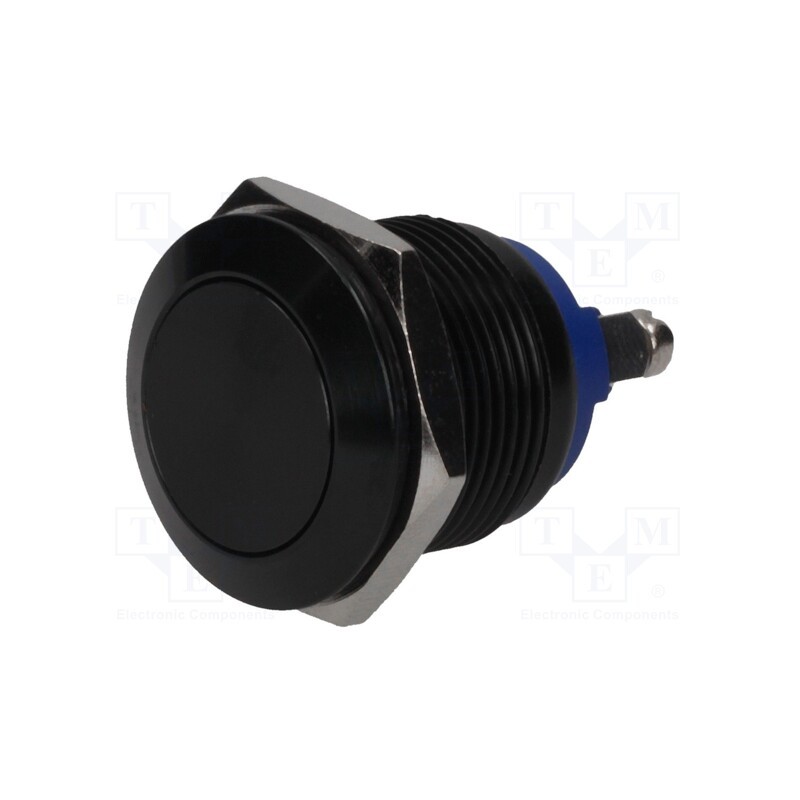 1 pcs x ONPOW - GQ19F-10/A - Switch: vandal resistant, Pos: 2, SPST-NO, 2A/36VDC, IP65, OFF-(ON)