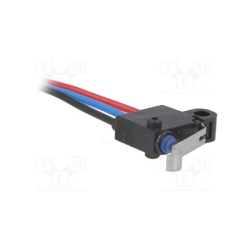 1 pcs x OMRON OCB - D2HW-C271M - Microswitch SNAP ACTION, 0.1A/125VAC, 2A/12VDC, SPDT, ON-(ON)