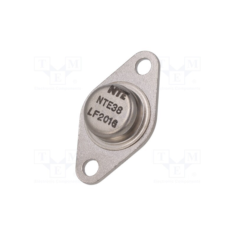 1 pcs x NTE Electronics - NTE38 - Transistor: PNP, bipolar, 350V, 2A, 35W, TO66
