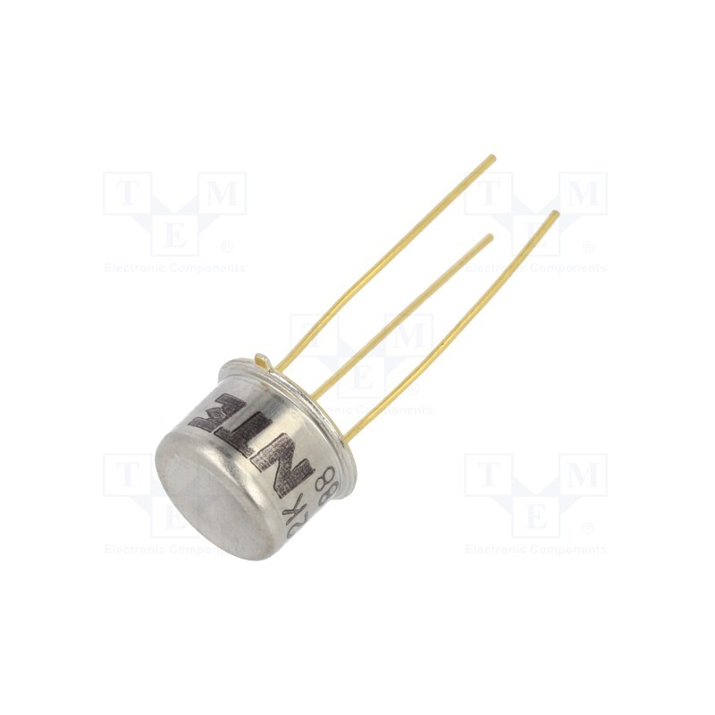 1 pcs x NTE Electronics - NTE488 - Transistor: NPN, bipolar, RF, 17V, 1A, 10W, TO39, Pout: 4W