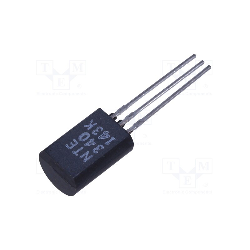 1 pcs x NTE Electronics - NTE340 - Transistor: NPN, bipolar, 35V, 0.5A, 0.6W, TO92