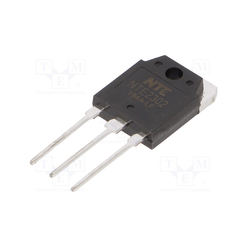 1 pcs x NTE Electronics - NTE2302 - Transistor: NPN, bipolar, 800V, 5A, 120W, TO3P