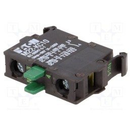 1 pcs x EATON ELECTRIC - M22-KC10 - Contact block, 22mm, RMQ-Titan, -25÷70°C, for back plate