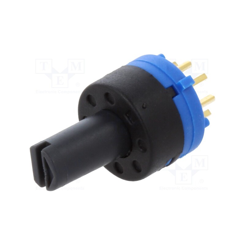 1 pcs x C&K - RM107772BCB - Switch: rotary, Pos: 7, 0.2A/48VDC, Poles number: 1, 45°, -40÷85°C