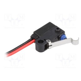 1 pcs x OMRON OCB - D2HW-C232MR - Microswitch SNAP ACTION, 0.1A/125VAC, 2A/12VDC, SPST-NC, Pos: 2