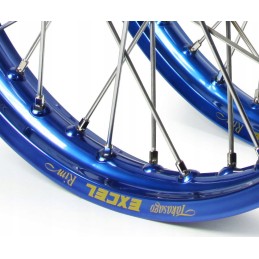Excel rim 19x1 85 blue aluminum