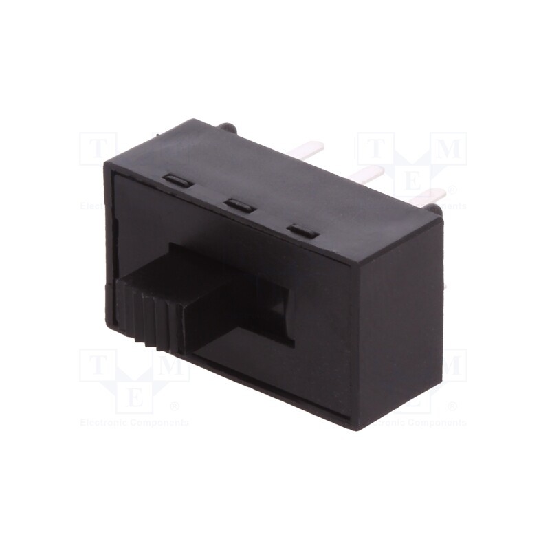 1 pcs x C&K - L202011MS02Q - Switch: slide, Pos: 2, DPDT, 2A/250VAC, 4A/28VDC, ON-ON, THT, L