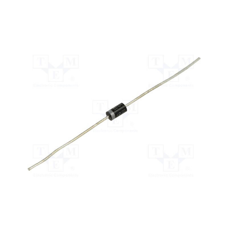 1 pcs x SMC DIODE SOLUTIONS - 1N4005GTA - Diode: rectifying, THT, 600V, 1A, , DO41, Ufmax: 1V, Ir: 5uA