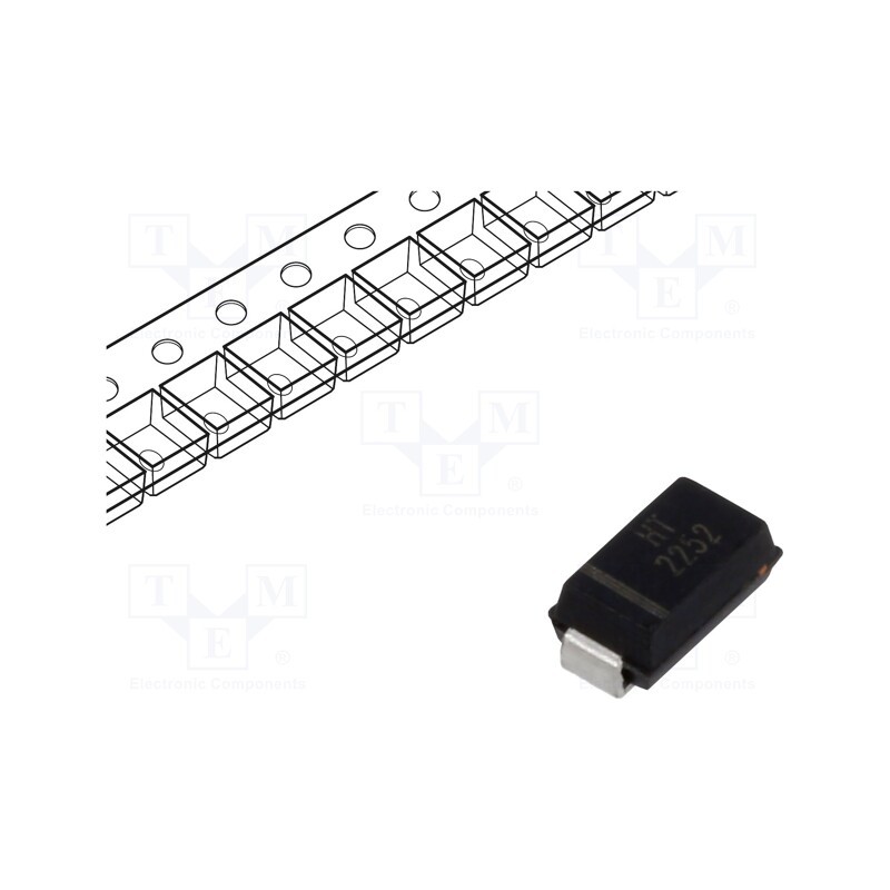 5 pcs x EATON ELECTRIC - SMAJE8-5A - Diode: TVS, 0.4kW, 9.44÷10.4V, 27.8A, unidirectional, SMA
