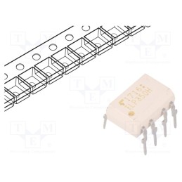1 pcs x TOSHIBA - TLP350H(F) - Optocoupler, THT, Ch: 1, OUT: totem pole, Uinsul: 3.75kV, Uce: 30V