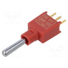 1 pcs x E-SWITCH - 200AWMSP3T1A1M2RE - Switch: toggle, Pos: 3, SP3T, ON-OFF-ON, 0.02A/20VAC, 0.02A/20VDC