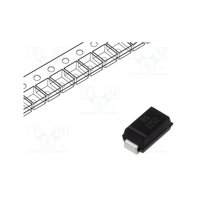 5 pcs x EATON ELECTRIC - SMAJE58A - Diode: TVS, 0.4kW, 64.4÷71.2V, 4.3A, unidirectional, SMA,