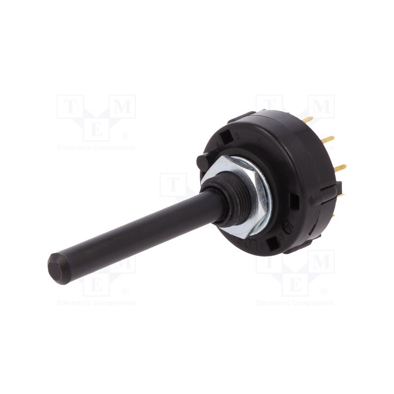 1 pcs x LORLIN - CK1512 - Switch: rotary, Pos: 12, 0.15A/250VDC, Poles number: 1, 30°, 999MΩ