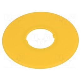 1 pcs x IDEC - HWAV-0-Y - Warning plate, 22mm, Ømount.hole: 22mm, Ø: 60mm