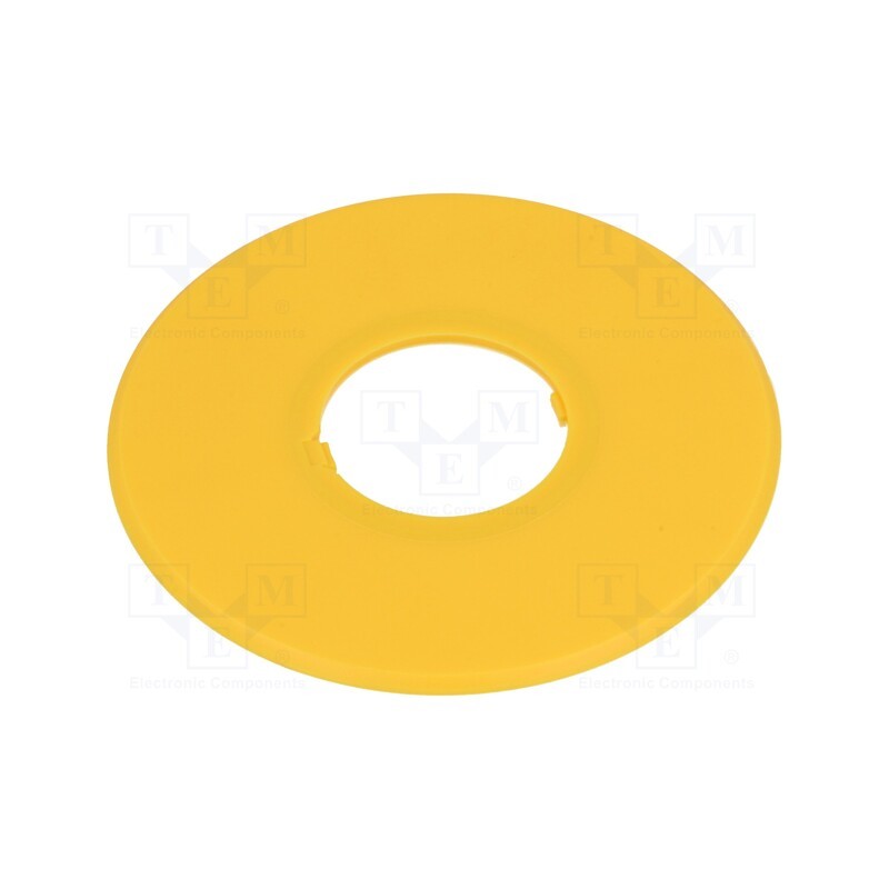 1 pcs x IDEC - HWAV-0-Y - Warning plate, 22mm, Ømount.hole: 22mm, Ø: 60mm