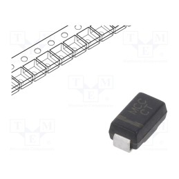 10 pcs x MICRO COMMERCIAL COMPONENTS - SMAJ43A-TP - Diode: TVS, 400W, 47.8V, 5.7A, unidirectional, ±5%, DO214AC