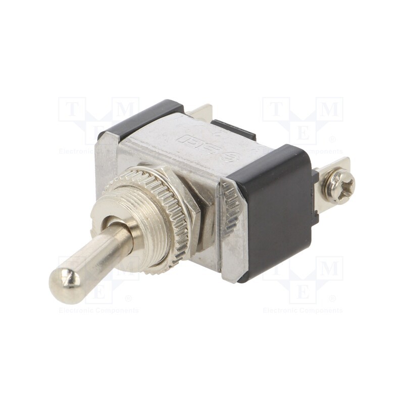 1 pcs x SWITCH COMPONENTS - TA1-1A-DC-4 - Switch: toggle, Pos: 2, SPST, ON-OFF, 20A/12VDC, Leads: M3 screws