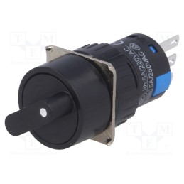 1 pcs x ONPOW - LAS1-AY-11X/21/N - Switch: rotary, Pos: 2, SPDT, 3A/220VAC, 2A/24VDC, -20÷55°C, 50mΩ