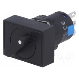 1 pcs x ONPOW - LAS1-AJ-11X/21/N - Switch: rotary, Pos: 2, SPDT, 3A/220VAC, 2A/24VDC, -20÷55°C, 50mΩ