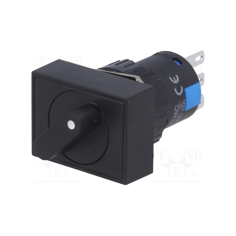 1 pcs x ONPOW - LAS1-AJ-11X/21/N - Switch: rotary, Pos: 2, SPDT, 3A/220VAC, 2A/24VDC, -20÷55°C, 50mΩ