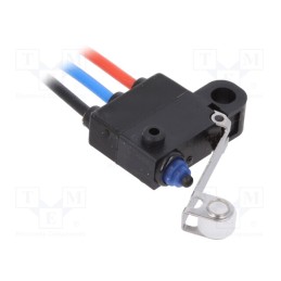 1 pcs x OMRON OCB - D2HW-C241M - Microswitch SNAP ACTION, 0.1A/125VAC, 2A/12VDC, SPDT, ON-(ON)