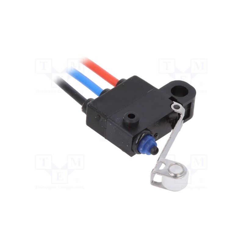 1 pcs x OMRON OCB - D2HW-C241M - Microswitch SNAP ACTION, 0.1A/125VAC, 2A/12VDC, SPDT, ON-(ON)