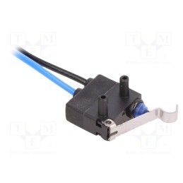 1 pcs x OMRON OCB - D2HW-BL233M - Microswitch SNAP ACTION, 0.1A/125VAC, 2A/12VDC, SPST-NO, Pos: 2