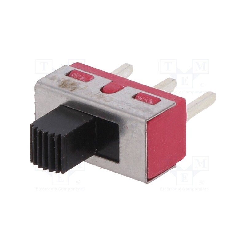 1 pcs x C&K - 1101M2S3CQE2 - Switch: slide, Pos: 2, SPDT, 3A/250VAC, 6A/28VDC, ON-ON, THT, 1000