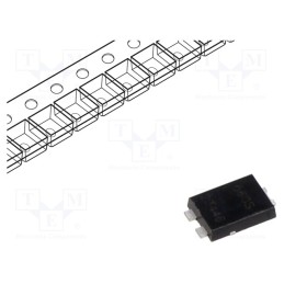 3 pcs x SMC DIODE SOLUTIONS - MBR560STR - Diode: Schottky rectifying, SMD, 60V, 5A, TO277B,