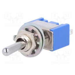 1 pcs x MIYAMA - MS-500B-B - Switch: toggle, Pos: 2, SPDT, ON-(ON), 6A/125VAC, -10÷55°C, 1kV