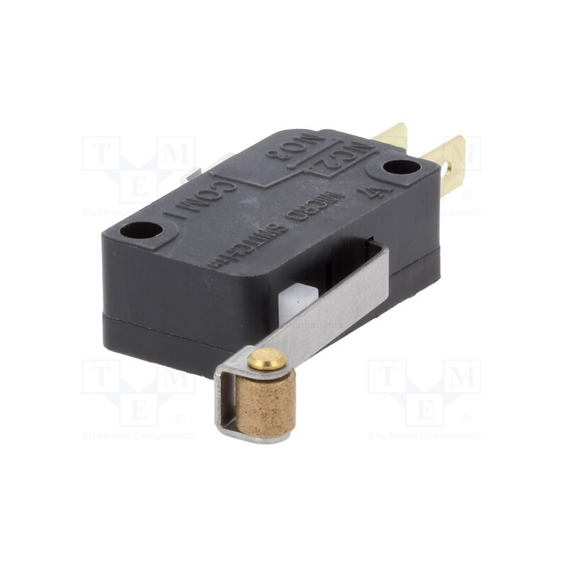 1 pcs x HONEYWELL - V7-2B17D8-207 - Microswitch SNAP ACTION, 11A/125VAC, with lever (with roller)