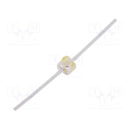 1 pcs x BROADCOM (AVAGO) - HLMA-QL00 - LED, SMD, 2pin THT, amber, 500mcd, 2.21x2.08x2.44mm, 15°, 2÷2.6V