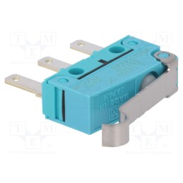 1 pcs x PANASONIC - ABS1114449 - Microswitch SNAP ACTION, 0.1A/250VAC, 0.1A/30VDC, SPDT, ON-(ON)
