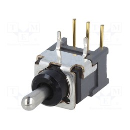 1 pcs x NKK SWITCHES - B13JH - Switch: toggle, Pos: 3, SPDT, ON-OFF-ON, 0.01A/28VAC, 0.01A/28VDC