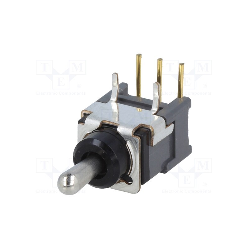 1 pcs x NKK SWITCHES - B13JH - Switch: toggle, Pos: 3, SPDT, ON-OFF-ON, 0.01A/28VAC, 0.01A/28VDC
