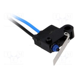 1 pcs x OMRON OCB - D2HW-C223M - Microswitch SNAP ACTION, 0.1A/125VAC, 2A/12VDC, with lever, IP67