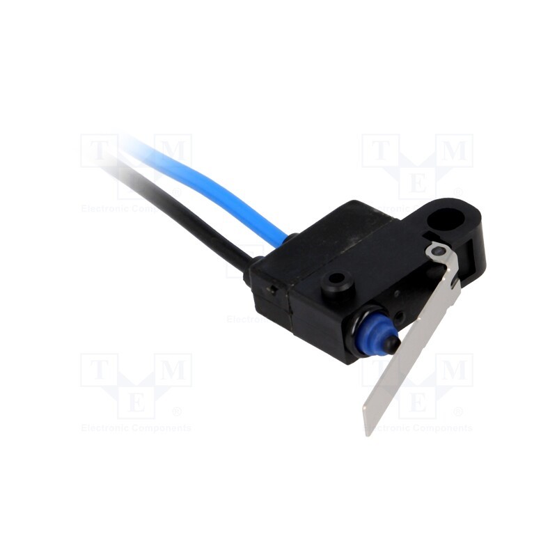 1 pcs x OMRON OCB - D2HW-C223M - Microswitch SNAP ACTION, 0.1A/125VAC, 2A/12VDC, with lever, IP67