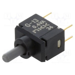 1 pcs x NKK SWITCHES - G13AP - Switch: toggle, Pos: 3, SP3T, ON-OFF-ON, 0.1A/28VAC, 0.1A/28VDC