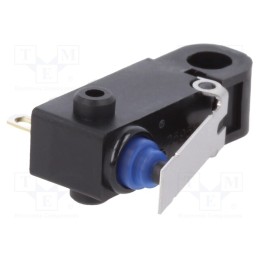 1 pcs x OMRON OCB - D2HW-C211H - Microswitch SNAP ACTION, 0.1A/125VAC, 2A/12VDC, with lever, SPDT
