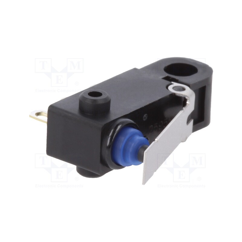 1 pcs x OMRON OCB - D2HW-C211H - Microswitch SNAP ACTION, 0.1A/125VAC, 2A/12VDC, with lever, SPDT