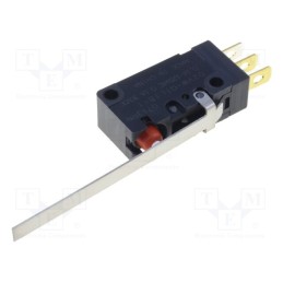 1 pcs x OMRON OCB - D2VW-01L1B-1 - Microswitch SNAP ACTION, 0.1A/125VAC, 0.1A/30VDC, with lever