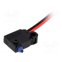 1 pcs x OMRON OCB - D2HW-C202MR - Microswitch SNAP ACTION, 0.1A/125VAC, 2A/12VDC, without lever