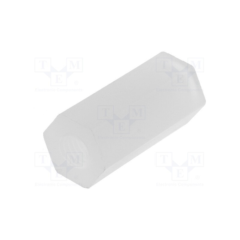 100 pcs x KSS WIRING - HTP-312 - Screwed spacer sleeve, polyamide, M3, 12.7mm