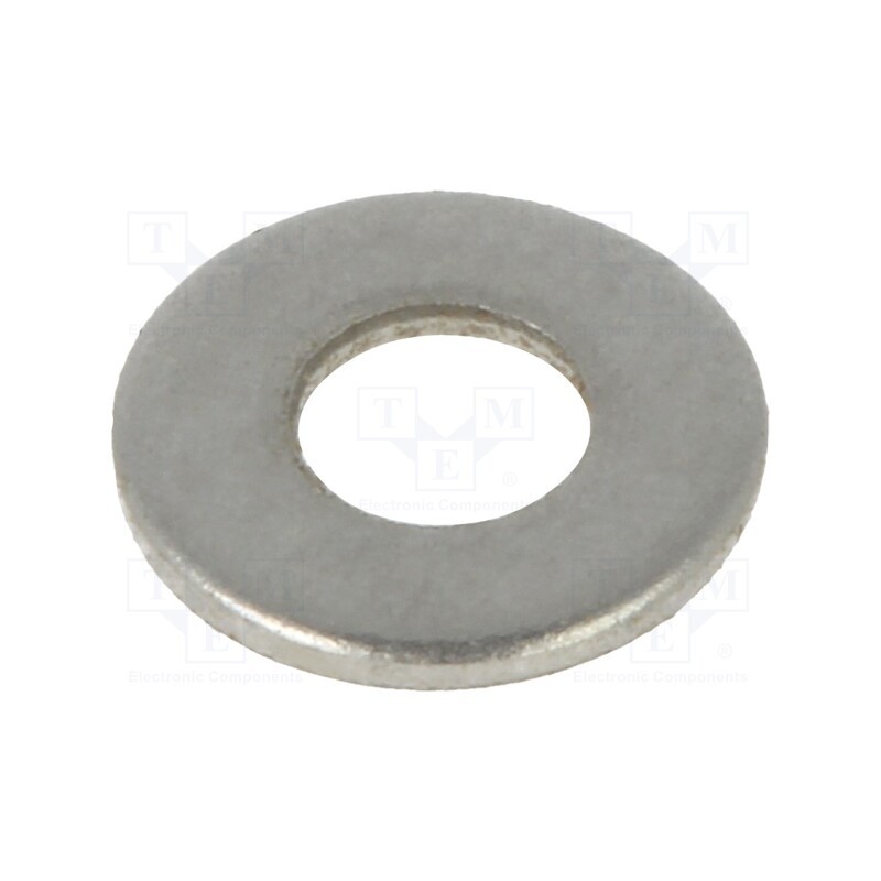 100 pcs x KRAFTBERG - K2.5/D125-A4 - Washer, round, M2,3, acid resistant steel A4, DIN 125A, PN 82006