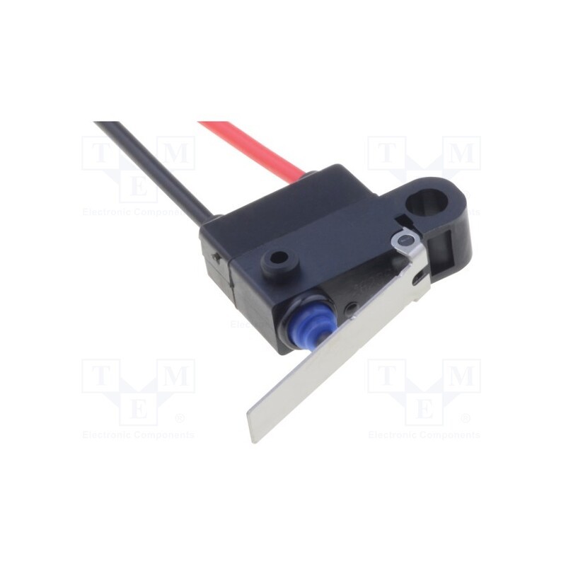 1 pcs x OMRON OCB - D2HW-C222M - Microswitch SNAP ACTION, 0.1A/125VAC, 2A/12VDC, with lever, IP67