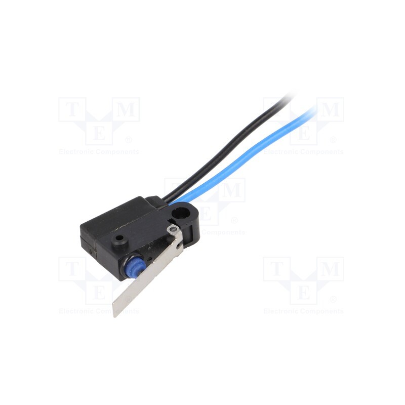 1 pcs x OMRON OCB - D2HW-C223MR - Microswitch SNAP ACTION, 0.1A/125VAC, 2A/12VDC, with lever, IP67