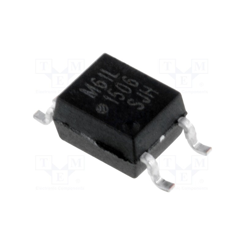 1 pcs x BROADCOM (AVAGO) - ACPL-M61L-000E - Optocoupler, SMD, Ch: 1, OUT: CMOS, 3.75kV, 10Mbps, SO5, 35kV/μs