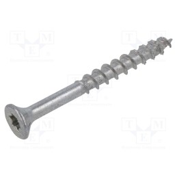 100 pcs x BOSSARD - 3337082 - Screw, for wood, 6x60, Head: countersunk, Torx®, TX30, WIROX®, SPAX®