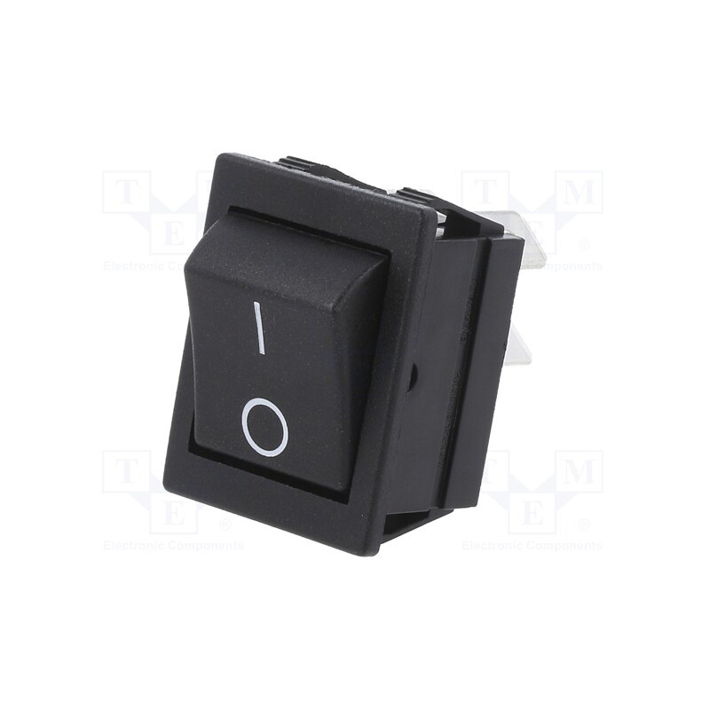 1 pcs x BULGIN - C1550ALAAE - ROCKER, DP4T, Pos: 2, OFF-ON, 16A/250VAC, 30x22mm