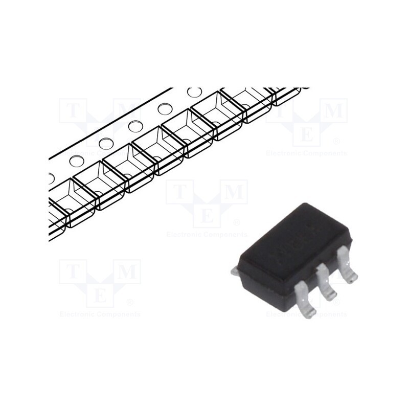 25 pcs x DIODES INCORPORATED - 74AHCT1G14SE-7 - IC: digital, NOT, Ch: 1, SMD, SOT353, 4.5÷5.5VDC, -40÷125°C, AHCT